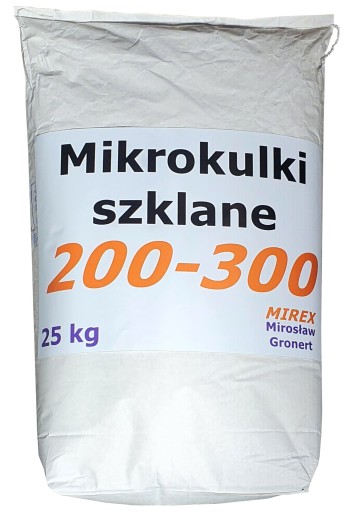 MIKROKULKI SZKLANE ŚCIERNIWO DO SZKIEŁKOWANIA 25kg