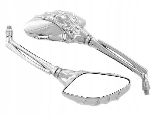 LU-311 - ХРОМОВАНІ ДЗЕРКАЛА ЗАДНЬОГО ВИДУ YAMAHA XVS 125 250 DRAG STAR