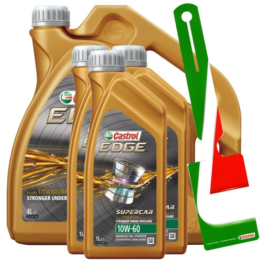 CASTROL EDGE TITANIUM SUPERCAR 10W-60 7L ПОДВЕСНОЙ