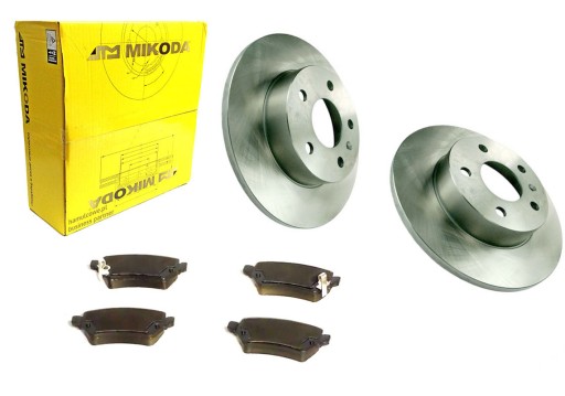 ДИСКИ КОЛОДКИ ЗАДНИЕ OPEL ASTRA 2 G H ZAFIRA И A B