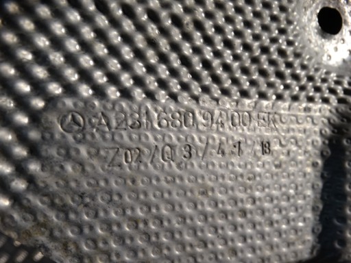 IDEALNA Blende Abdeckung TERMICZNA MERCEDES SL R231 W231 1