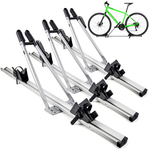 ЗАПИРАЕМЫЙ УНИВЕРСАЛЬНЫЙ AMOS TOUR БАГАЖНИК НА КРЫШУ ВЕЛОСИПЕДА КРЕПЛЕНИЕ ДЛЯ 3 ВЕЛОСИПЕДОВ