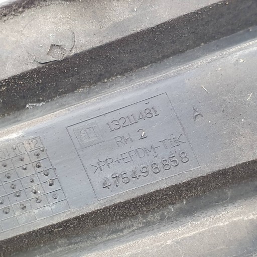 rács lökhárítónak eleje OPEL CORSA D