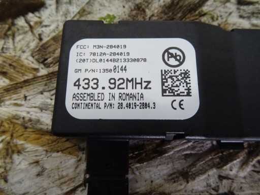 OPEL ASTRA J module RADIA 7812A-284019