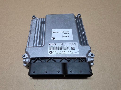 Компютер двигуна bmw x3 e83 2.0d 7801216 0281013050 (r1)