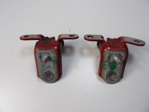 FORD FIESTA MK7 hinge hinges door left rear part KOMPLET red RUL RLL