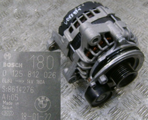 8614276 8614278 - Bmw f20 lci f22 f23 f30 lci f32 f33 f34 lci f36 генератор 180a b58