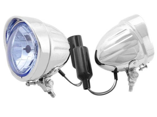 RE-166-2 - Фари LIGHTBARY лампи спереду 4,5 дюйма хром H4