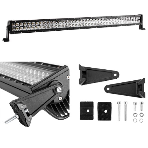02440 - Световая панель 240W LED OFF-ROAD 4x4 дальняя панель