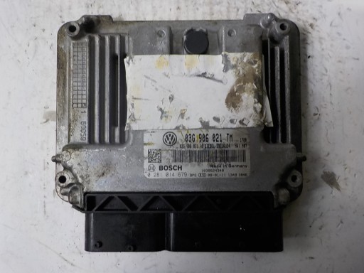 Контроллер компьютера vw 03g906021tm 0281014679