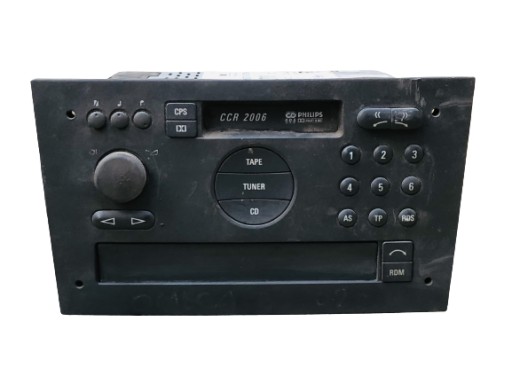 24423504 - OPEL OMEGA VECTRA C РАДІО КАСЕТА PHILIPS CCR2006