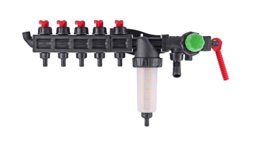 228123 - СПЛІТТЕР 5 СЕКЦІЙНИЙ ОБПРИСКУВАЧ ТИП HD ПОЛЬСЬКИЙ