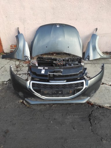 KTP PEUGEOT 208 КАПОТ БАМПЕР ВІДБИВАЧ РЕМІНЬ