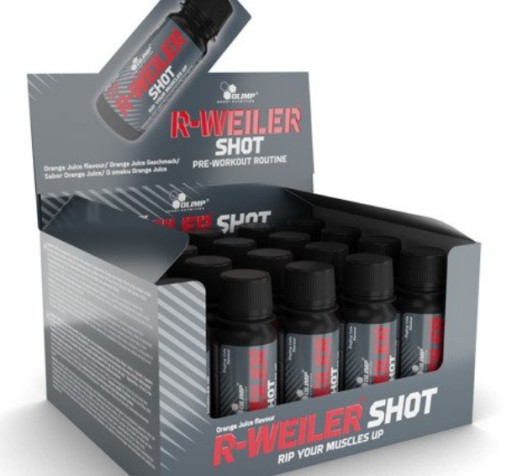 Olimp R-Weiler Shot перед тренуванням, смак апельсина, 60 мл