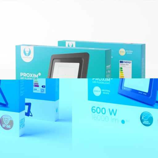 Світлодіодний прожектор PROXIM II 200W / 4500K / IP66