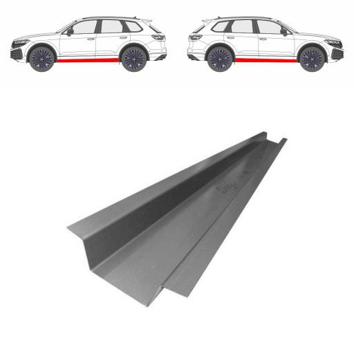 Autobig-13670 - Внутренний порог DODGE CALIBER 06-13 L=R