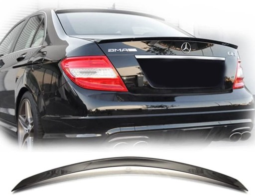W204AMGRSBL - Спойлер закрылки задний черный MERCEDES C63 AMG W204