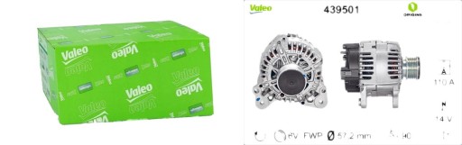 Генератор valeo audi vw a3 серии 2 439501