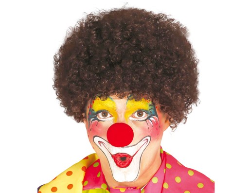 Афро-коротка каштанова перука Guirca