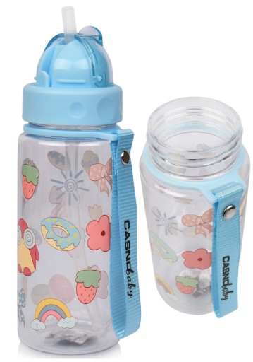 Пляшка Casno KXN-5028B Willy 400 мл синя