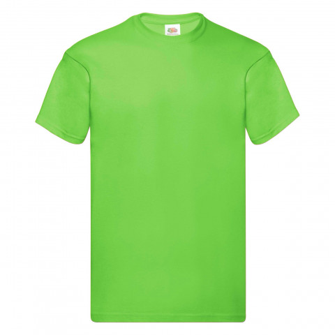 Pánske tričko Original FruitLoom Limetkové XL