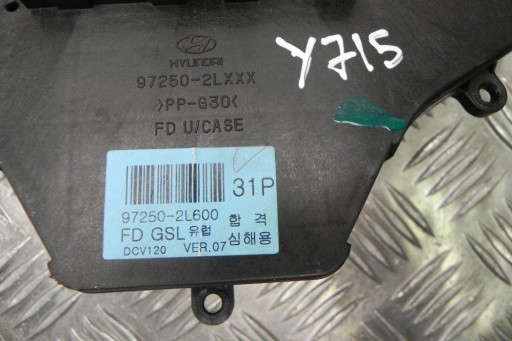 Другие модули hyundai i30 (fd) 972502l600 2008 г.