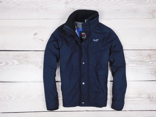 HOLLISTER__LEKKO OCIEPLANA NA POLARZE__GRANATOWA__L