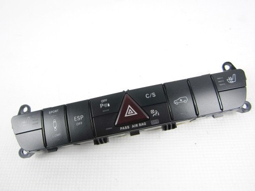PANEL LEUCHTEN DES WARNBLICKSCHALTERS ACHSTRÄGERS SITZE MERCEDES W251 R-KLASA