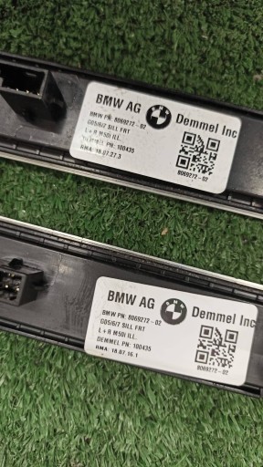 BMW X6 G06 X5 G05 M50i mouldings threshold KPL 8069272 8072327 8072328