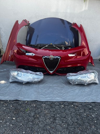 ALFA ROMEO GIULIA VELOCE БАМПЕР КАПОТ СВЕТОДИОДНЫЕ ЛАМПЫ КРЫЛЬЯ РЕМЕНЬ РАДИАТОРЫ
