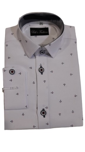 Дитяча сорочка БІКС розмір 98 довгий рукав біла