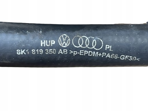 AUDI A4 8K B8 crijevo prirubnica ventil WODNY 8K1819350AB