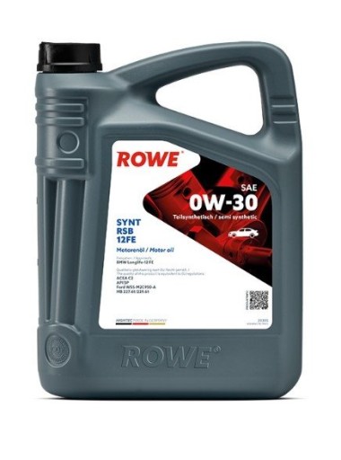 ROWE HIGHTEC SYNT RSB 12FE OIL 0W-30 5л ROWE BMW