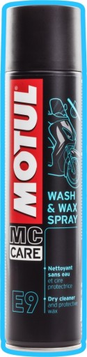 MOTUL E9 WASH WAX SPRAY 400ML (ОЧИСТКА И ЗАЩИТА КРАСКИ) ()