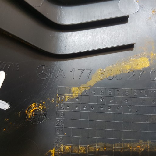 moulding cover of the threshold left front MERCEDES-BENZ A KLASA W177 A1776802700