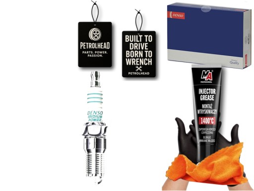 DENIT24#ISMP-PEP+K - Свеча зажигания 4 шт. ключ denso it24, размер 16 #petrolhead pro+, комплект 13