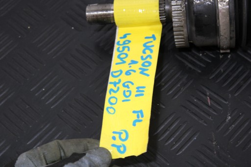 semi-axis semi-axis right front 49501-D7200 HYUNDAI TUCSON III 3 LIFT
