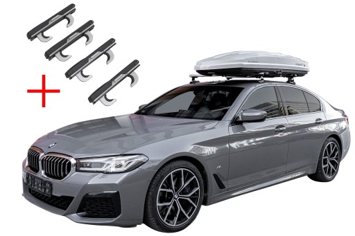 БАГАЖНИК НА ДАХ 420L МОДЕЛЬ ЛОНДОН БІЛИЙ