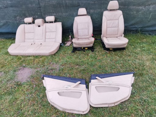 Кресло диван бежевый электрический E60 лифт кожа