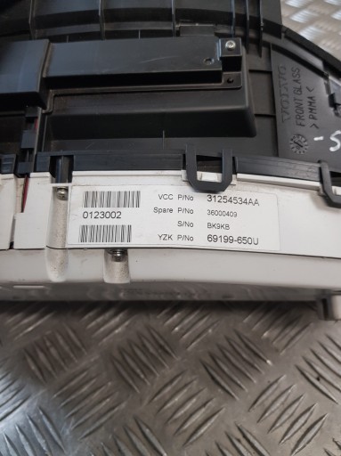 dials 31254534AA VOLVO S80 II 2.5B 07R- EUROPA