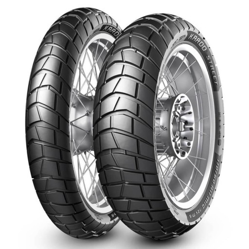 1x шина 130 / 80r17 Metzeler KAROO STREET 65V M + S