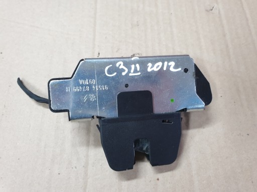 lock bonnet rear part CITROEN C3 II 208 C4 B7 II 2010- 9684648680