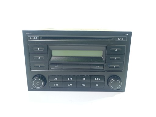 VW POLO IV 05-09 RADIO ORYGINALNE CD brakuje kodu OE 6Q0035152B