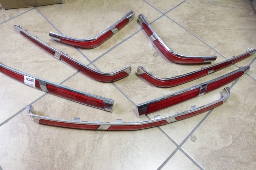 1 - Honda Goldwing GL1800 молдинги в сборе 4340