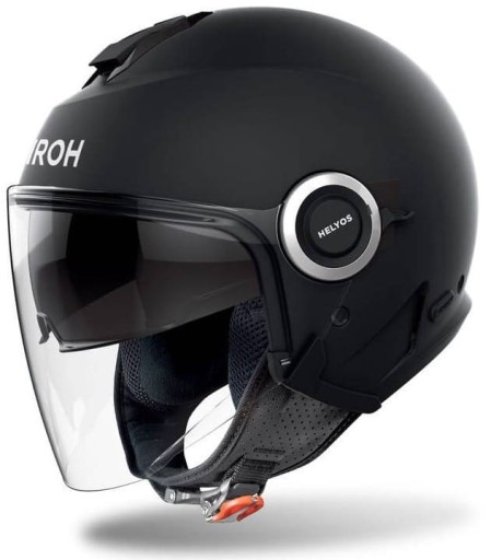 Airoh Helyos Color Czarny Mat Kask Motocyklowy Otwarty Black Matt