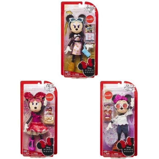 Minnie Mouse Premium Fashion bábika - 3 druhy