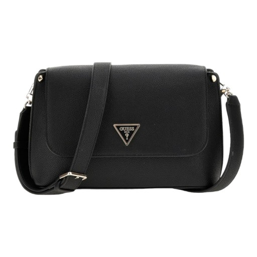 GUESS DÁMSKA KABELKA MERIDIAN CROSSBODY ČIERNA