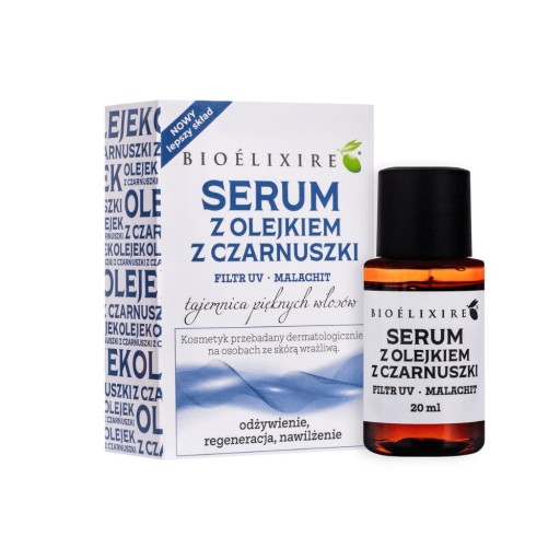 Bioelixire Sérum z čiernej rasce vlasy tenké 20ml