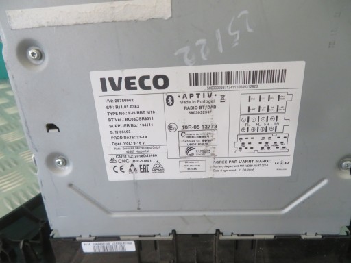 RADIO IVECO DAILY 23R 28780942