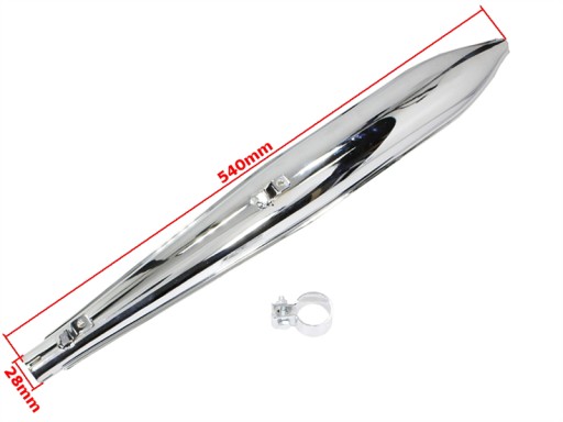 ROY12487 - ГЛУШНИК КИШЕНЬКОВИЙ ВЕЛОСИПЕД ХРОМ НАГОЛОВ'Я DUELLS DI